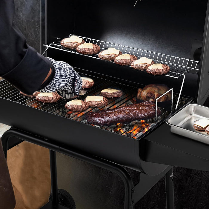 Royal Gourmet 30 Barrel 627 sq in Charcoal Grill Bundle with Kingsford 16 lb Original Charcoal Briquettes
