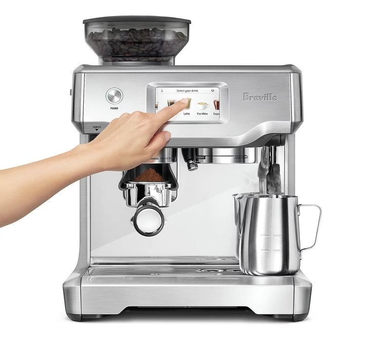 Breville Barista Touch Espresso Machine, 67 fluid ounces, Brushed Stainless Steel, BES880BSS